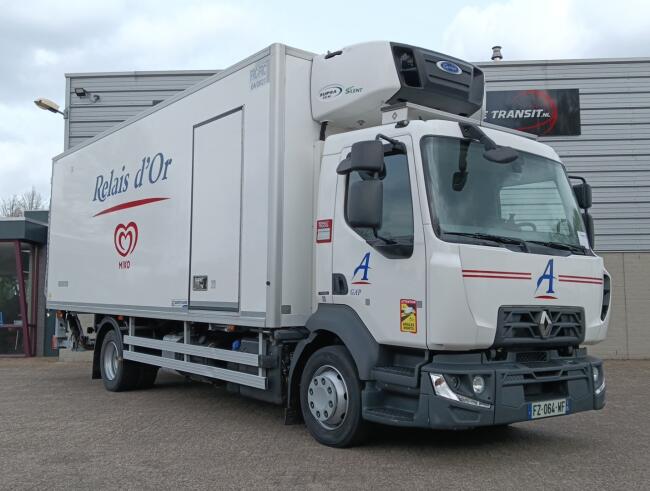 Renault D 12.240 DXI Carrier Supra 850 MT, 2 Verdampers, Diepvries -30 - DHollandia Laadklep, LDW, Loadlift TT 4923