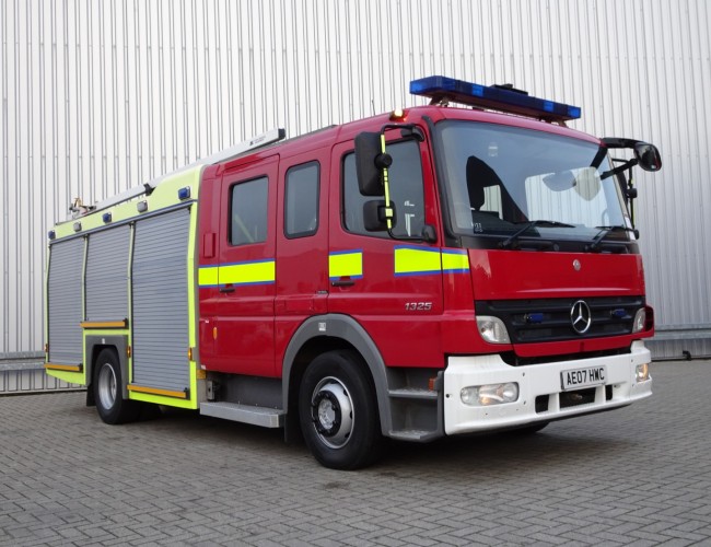 Mercedes-Benz Atego 1325 RHD - 1.400 ltr watertank - Brandweer,Feuerwehr, Fire brigade, Crewcab, Doppelcabine TT 4122