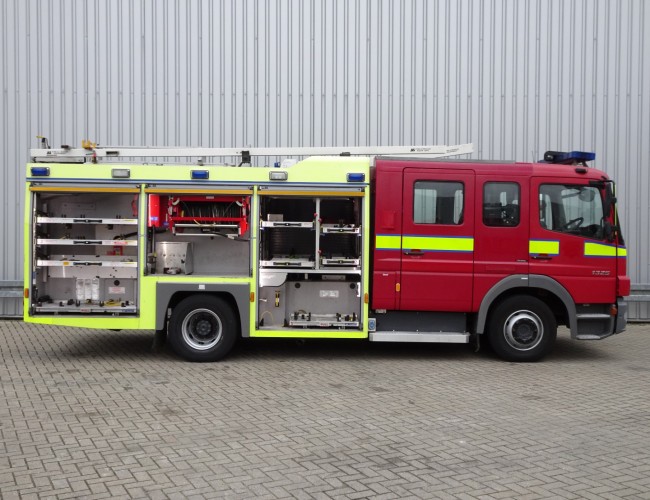 Mercedes-Benz Atego 1325 RHD - 1.400 ltr -Brandweer, Feuerwehr, Fire brigade, Crewcab, Doppelcabine TT 4172