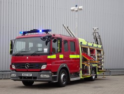 Mercedes-Benz Atego 1325 RHD - 1.400 ltr -Brandweer, Feuerwehr, Fire brigade, Crewcab, Doppelcabine TT 4172