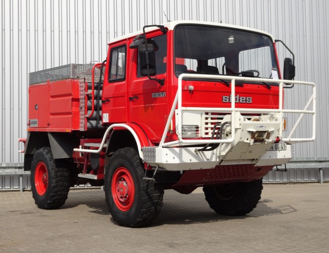 Renault 110 150 4x4 - 3.000 ltr -Brandweer, Feuerwehr, Fire brigade -Expeditie, Camper - 5t. Lier, Wich, Winde TT 4223