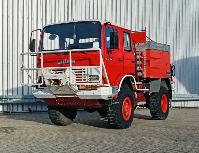 Renault 110 150 4x4 - 3.000 ltr -Brandweer, Feuerwehr, Fire brigade -Expeditie, Camper - 5t. Lier, Wich, Winde TT 4223