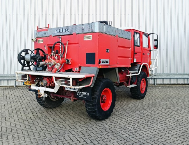 Renault 110 150 4x4 - 3.000 ltr -Brandweer, Feuerwehr, Fire brigade -Expeditie, Camper - 5t. Lier, Wich, Winde TT 4223