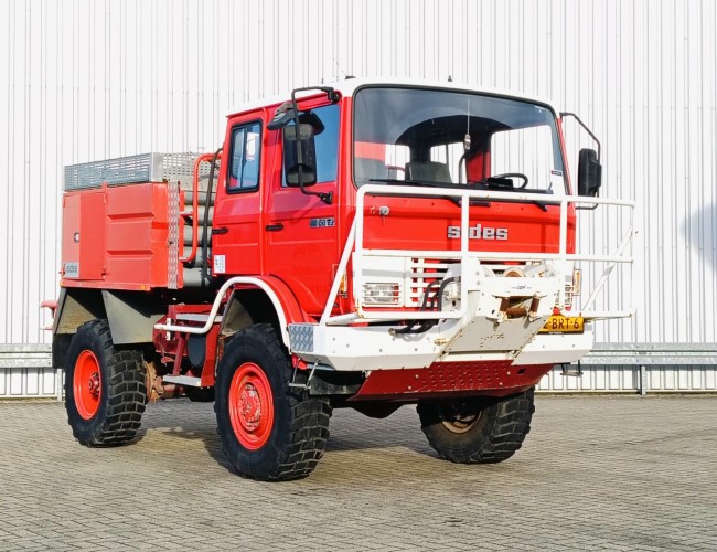 Renault 110 150 4x4 - 3.000 ltr -Brandweer, Feuerwehr, Fire brigade -Expeditie, Camper - 5t. Lier, Wich, Winde TT 4223