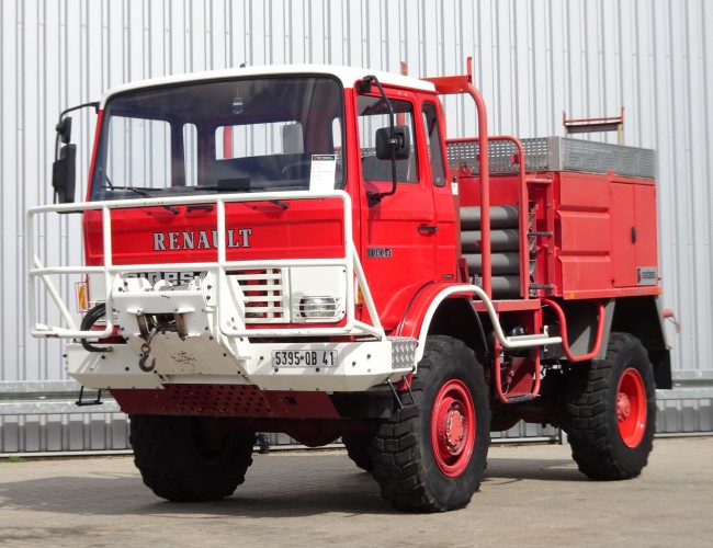 Renault 110-150 4x4 -3.000 ltr -Brandweer, Feuerwehr, Fire - 5t. Lier, Wich, Winde -, Expeditie, Camper TT 4225