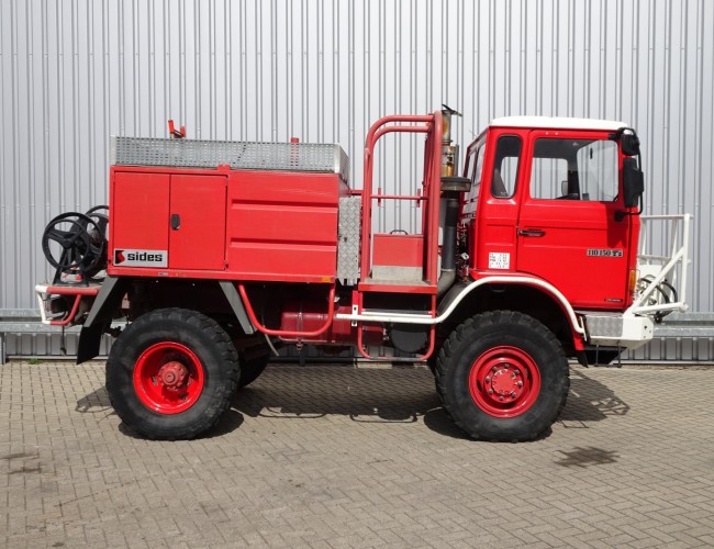 Renault 110-150 4x4 -3.000 ltr -Brandweer, Feuerwehr, Fire - 5t. Lier, Wich, Winde -, Expeditie, Camper TT 4225