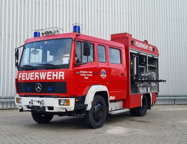 Mercedes-Benz 917 AK 4x4 -1.250 ltr -Brandweer, Feuerwehr, Fire brigade - Expeditie, Camper TT 4390