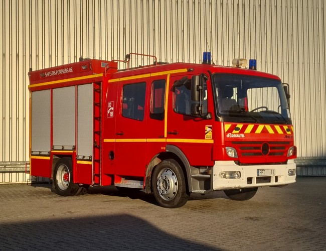 Mercedes-Benz Atego 1325 1.500 ltr -Brandweer, Feuerwehr, Fire truck - Crewcab, Doppelcabine TT 4486