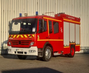 Mercedes-Benz Atego 1325 1.500 ltr -Brandweer, Feuerwehr, Fire truck - Crewcab, Doppelcabine TT 4486