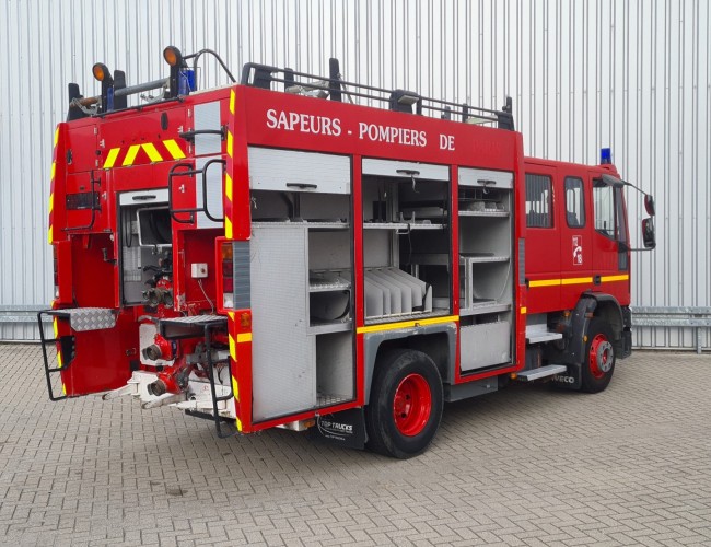 Iveco EuroCargo 150 E23 Sides - Doppelcabine - 1.000 ltr - Brandweer, Feuerwehr, Fire brigade, Doka, Camper TT 4492