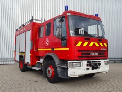 Iveco EuroCargo 150 E23 Sides - Doppelcabine - 1.000 ltr - Brandweer, Feuerwehr, Fire brigade, Doka, Camper TT 4492