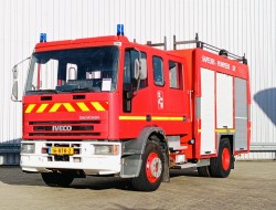 Iveco EuroCargo 150 E23 Sides - Doppelcabine - 1.000 ltr - Brandweer, Feuerwehr, Fire brigade, Doka, Camper TT 4492