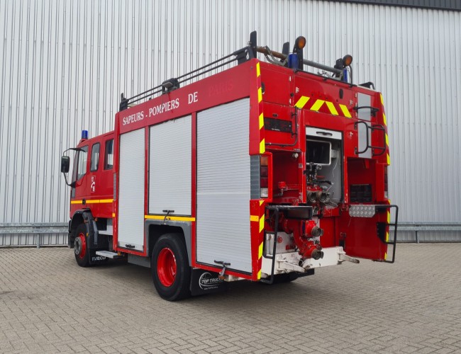 Iveco EuroCargo 150 E23 Sides - Doppelcabine - 1.000 ltr - Brandweer, Feuerwehr, Fire brigade, Doka, Camper TT 4492