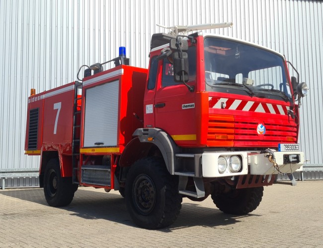 Thomas Sides BS13 4x4 - 2.000 ltr -250 ltr Foam -Crashtender - Flughafen - Airport - Renault - SIDES CCF Feuerwehr, Brandweer TT 4516