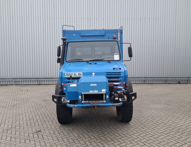 Mercedes-Benz Unimog 5000 4x4 - (type 437.4) - 1.500 kg laadklep - Lier - Expeditievoertuig, Camper TT 4552