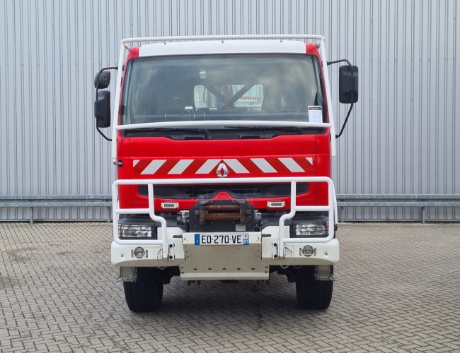 Renault Midlum 370 DCI 4x4- 4.000 ltr - 500 ltr Foam, Brandweer, Feuerwehr, Fire - Doppelcabine TT 4568