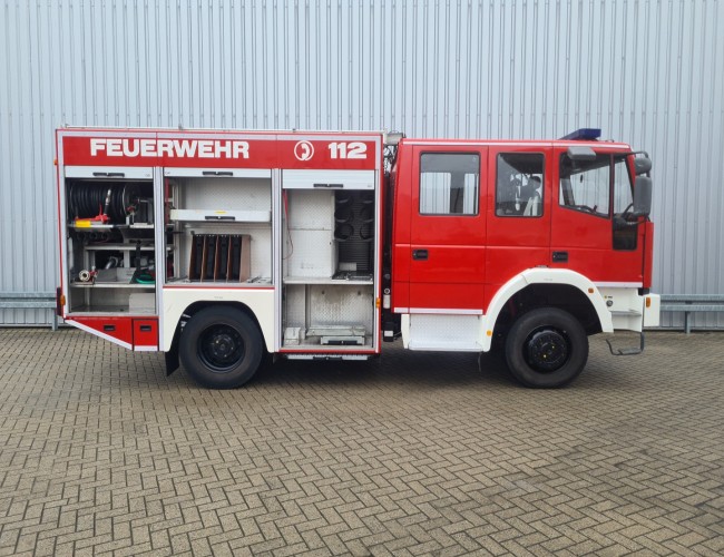 Iveco 135 E22 Eurofire 4x4 -2.400 ltr - Eurocargo - Brandweer, Feuerwehr, Fire brigade - Expeditie, Camper, DOKA TT 4615