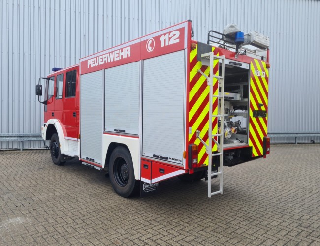 Iveco 135 E24 Euro Fire 4x4 -2.400 ltr - Eurocargo - Brandweer, Feuerwehr, Fire brigade - Expeditie, Camper, DOKA TT 4615