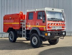 MAN LE 18.220 4x4 -4.000 ltr -200 ltr Foam -Camper -Fire, Brandweer, Expeditie, Rally -Pump missing parts TT 4659