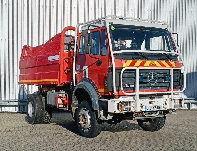 Mercedes-Benz 1824 4x4 -6.000 ltr tank, 450 Foam - V6 - SK Cabine - Brandweer - Expeditie, Camper TT 4660