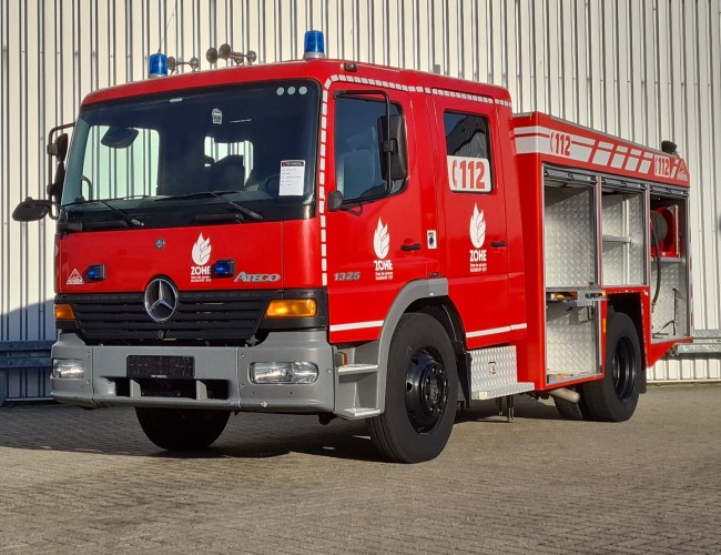 Mercedes-Benz Atego 1325 1.600 ltr -Brandweer,  Feuerwehr, Fire truck - Crewcab, Doppelcabine TT 4682