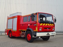 Renault M 210 Midliner 2.400 ltr -Brandweer, Feuerwehr, Fire truck - Crewcab, Doppelcabine - Rescue TT 4694