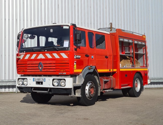 Renault G270 3.500 ltr - Brandweer, Feuerwehr, Fire truck - Crewcab, Doppelcabine - Rescue TT 4706