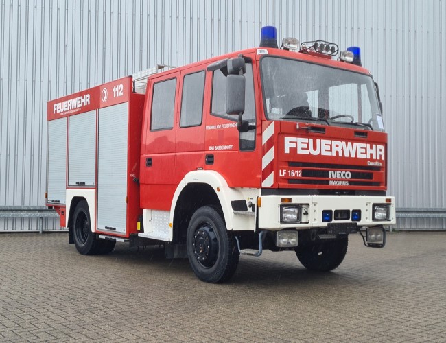 Iveco 135 E22 4x4 -1.600 ltr -Brandweer, Feuerwehr, Fire brigade - Expeditie, Camper, DOKA TT 4719