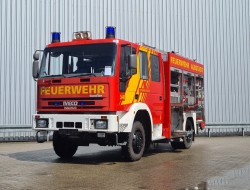 Iveco 135 E24 Euro Fire 4x4 -1600 ltr -Brandweer, Feuerwehr, Fire brigade - Expeditie, Camper, DOKA TT 4723