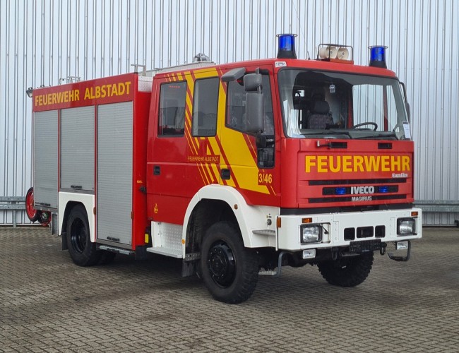 Iveco 135 E24 Euro Fire 4x4 -1600 ltr -Brandweer, Feuerwehr, Fire brigade - Expeditie, Camper, DOKA TT 4723