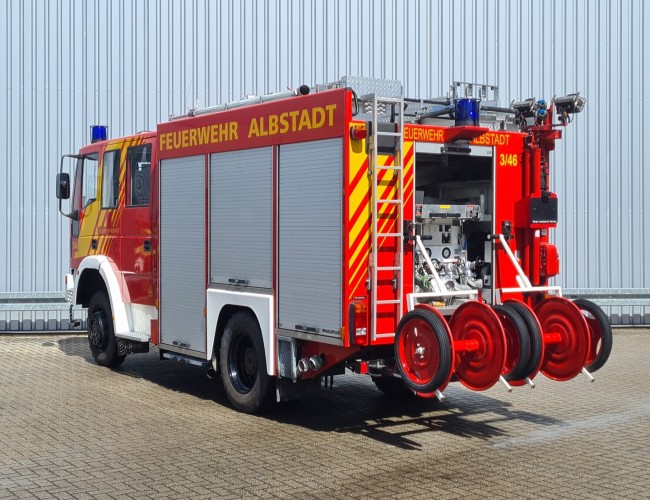 Iveco 135 E24 Euro Fire 4x4 -1600 ltr -Brandweer, Feuerwehr, Fire brigade - Expeditie, Camper, DOKA TT 4723