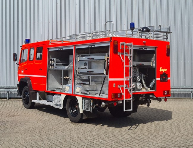 Mercedes-Benz 1120 AF 4x4 - 2.500 -Brandweer, Feuerwehr, Fire brigade- Crew Cab - Expeditie, Camper, Low Gear! TT 4724