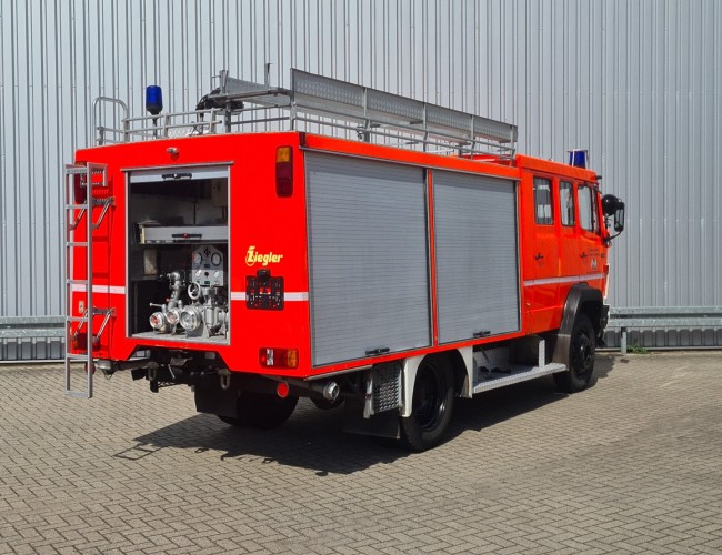 Mercedes-Benz 1120 AF 4x4 - 2.500 -Brandweer, Feuerwehr, Fire brigade- Crew Cab - Expeditie, Camper, Low Gear! TT 4724