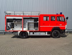 Mercedes-Benz 1120 AF 4x4 - 2.500 -Brandweer, Feuerwehr, Fire brigade- Crew Cab - Expeditie, Camper, Low Gear! TT 4724