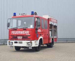 Iveco EUROCARGO 75 E 14 Eurofire 600 ltr - Brandweer, Feuerwehr, Fire truck - Crewcab, Doppelcabine TT 4726