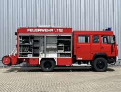 Mercedes-Benz 1124 AF 4x4 - 1.600 ltr -Brandweer, Feuerwehr, Fire brigade- Crew Cab - Expeditie, Camper TT 4729