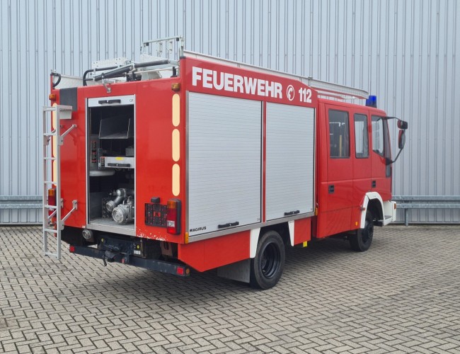 Iveco Eurocargo 75E14 600 ltr watertank - Brandweer, Feuerwehr, Fire truck - Crewcab, Doppelcabine TT 4730