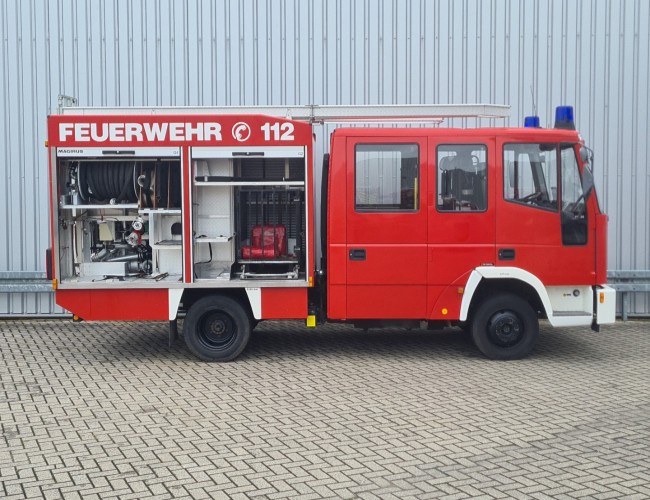 Iveco Eurocargo 75E14 600 ltr watertank - Brandweer, Feuerwehr, Fire truck - Crewcab, Doppelcabine TT 4730