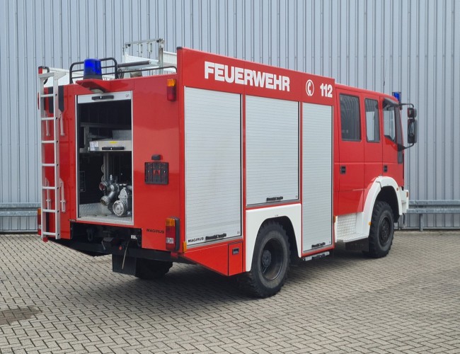 Iveco EuroFire 95E18 4x4 -600 ltr -Feuerwehr, Fire brigade - Expeditie, Camper, DOKA TT 4734