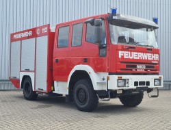 Iveco EuroFire 95E18 4x4 -600 ltr -Feuerwehr, Fire Brandweer - Expeditie, Camper, DOKA TT 4734