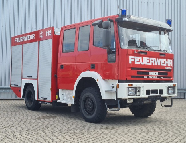 Iveco EuroFire 95E18 4x4 -600 ltr -Feuerwehr, Fire brigade - Expeditie, Camper, DOKA TT 4734