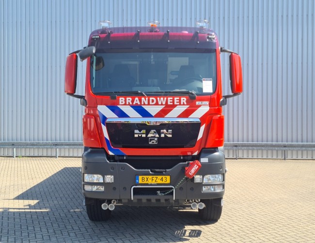 MAN TGS 26.400 6x6 - 14.000 ltr Brandweer, Feuerwehr, Fire - Waterkannon TT 4736