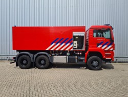 MAN TGS 26.400 6x6 - 16.000 ltr Brandweer, Feuerwehr, Fire - Waterkannon, Canon à eau, Wasserkanone TT 4737