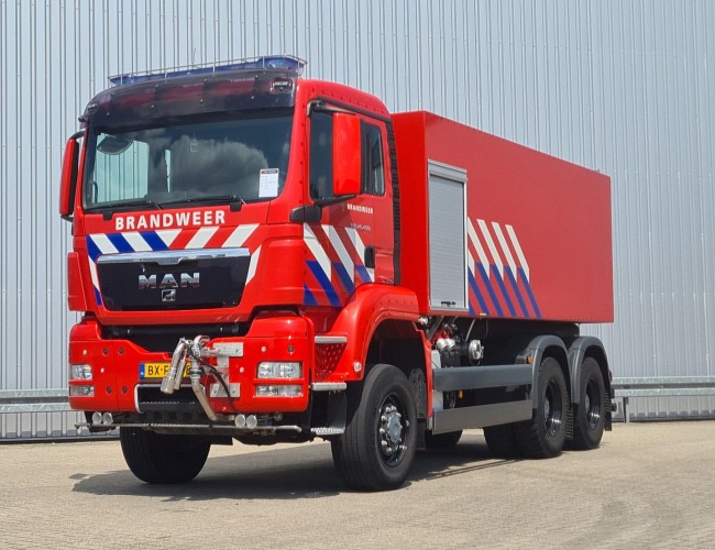 MAN TGS 26.400 6x6 - 14.000 ltr Fire,Feuer, Brandweer, Wasserkanone TT 4737