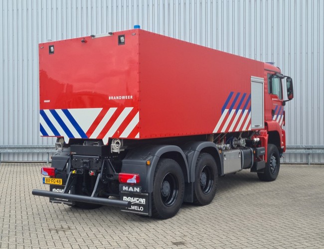 MAN TGS 26.400 6x6 - 14.000 ltr Brandweer, Feuerwehr, Fire - Waterkannon, Canon à eau, Wasserkanone TT 4737