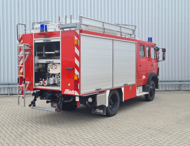 Mercedes-Benz 1120 4x4 - 1.200 ltr Brandweer, Feuerwehr, Fire brigade- Crew Cab - Expeditie, Camper TT 4740