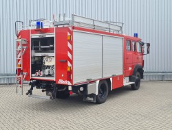 Mercedes-Benz 1120 4x4 - 1.200 ltr Brandweer,Feuerwehr, Fire brigade- Crew Cab - Expeditie, Camper TT 4740