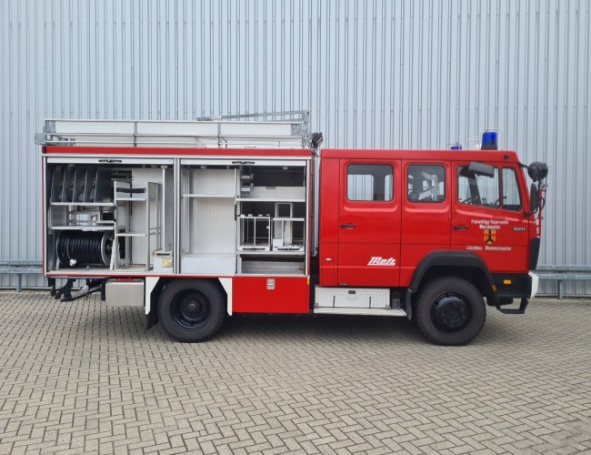 Mercedes-Benz 1120 4x4 - 1.200 ltr Brandweer,Feuerwehr, Fire brigade- Crew Cab - Expeditie, Camper TT 4740