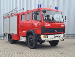 Mercedes-Benz 1120 4x4 - 1.200 ltr Brandweer, Feuerwehr, Fire brigade- Crew Cab - Expeditie, Camper TT 4740