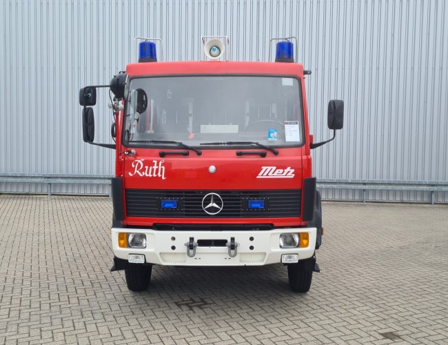 Mercedes-Benz 1120 4x4 - 1.200 ltr Brandweer, Feuerwehr, Fire brigade- Crew Cab - Expeditie, Camper TT 4740